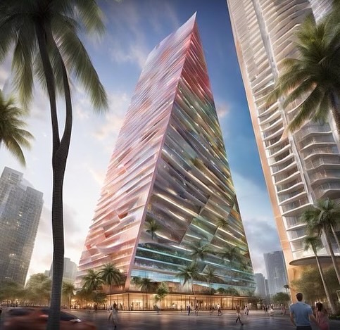 Developer Files Plans for 21-Story 200 Unit High Rise Building with Car Elevator in North Downtown Tampa